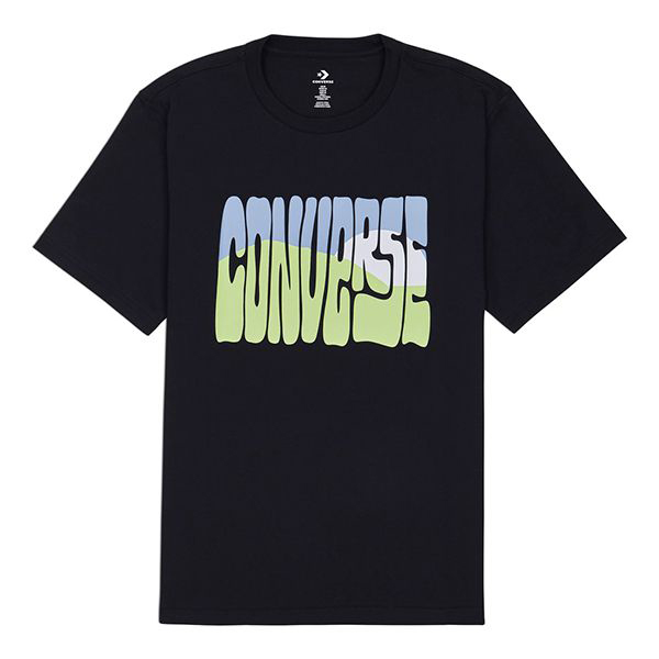 Áo Converse Rising Sun Graphic Tee - Black - 10018864001