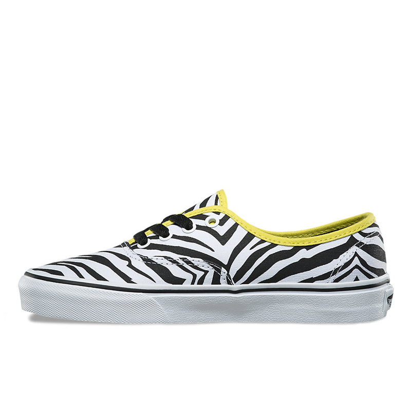 vans authentic zebra true white