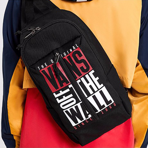 Vans Warp Sling bag in black | ASOS