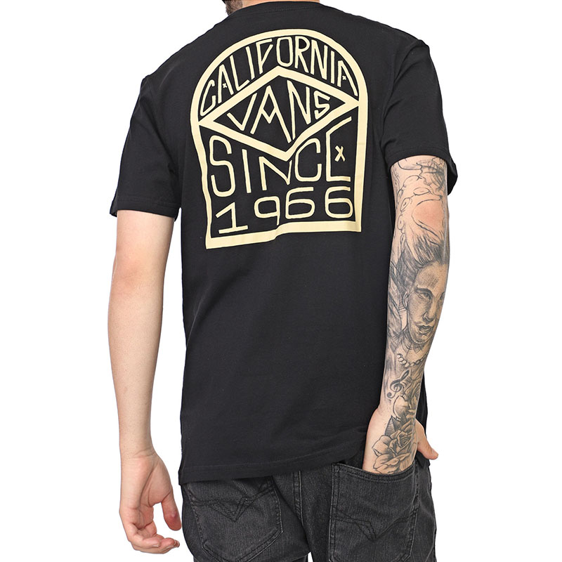 Áo Vans Dak Diamond Tee - Black - VN0A49Q9BLK