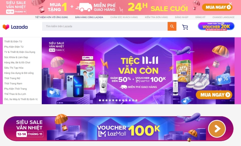 bán hàng trên lazada