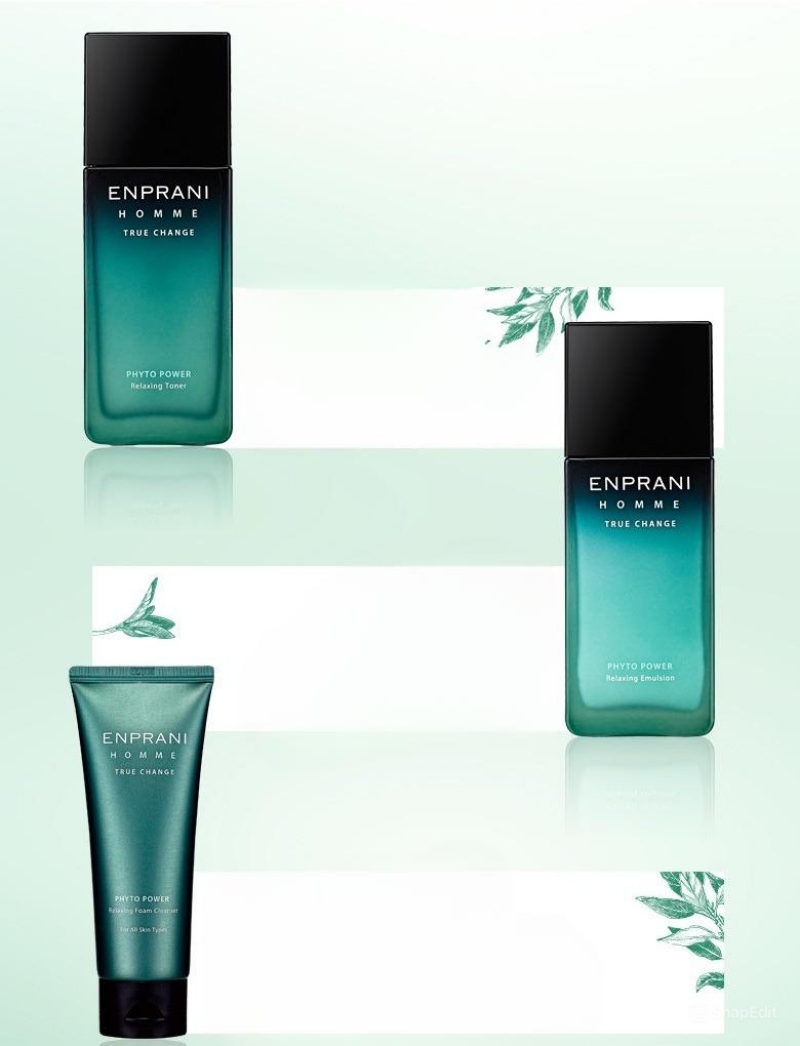Bộ 3 Sản Phẩm Enprani Homme Phyto Power