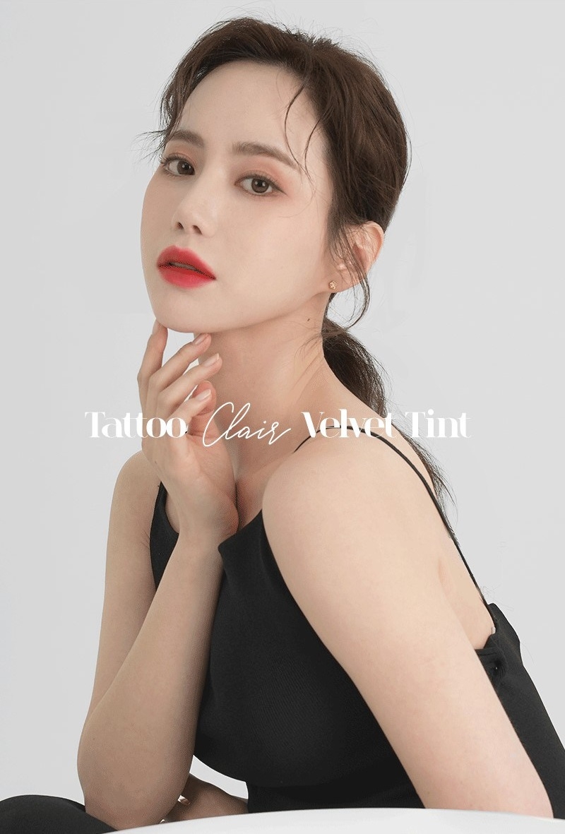 Màu 01 Pomme Son Môi Cao Cấp Forencos Tattoo Clair Velvet Tint