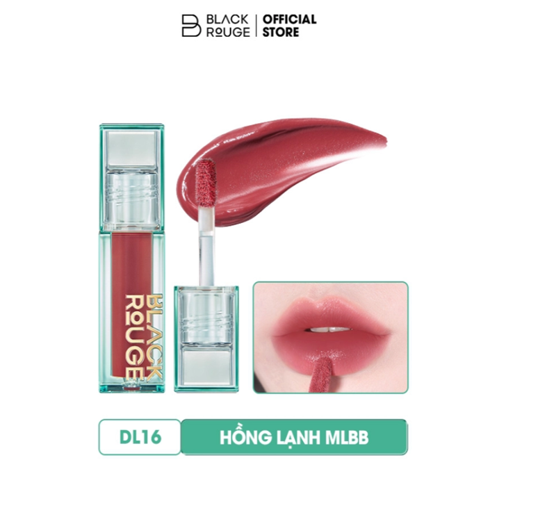 DL16 Hồng Lạnh - Son Black Rouge Double Layer Over Velvet