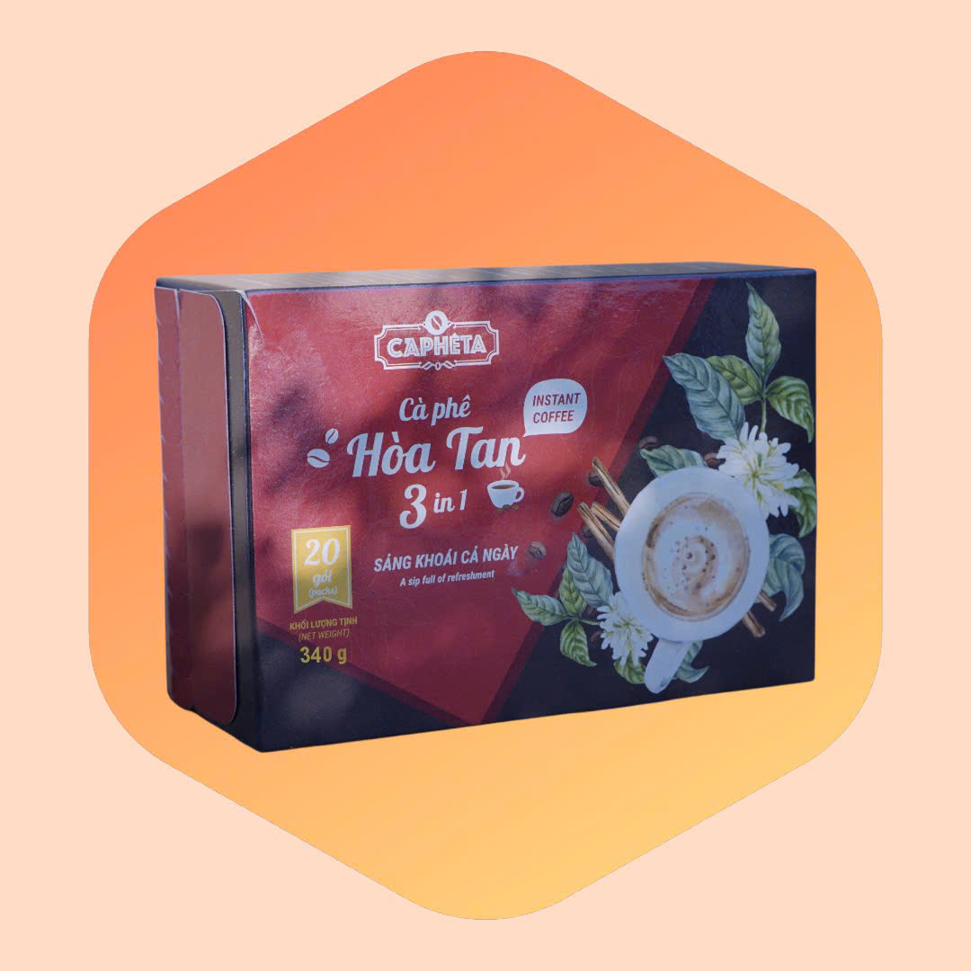 Hòa tan 3in1 (Đỏ - 20)
