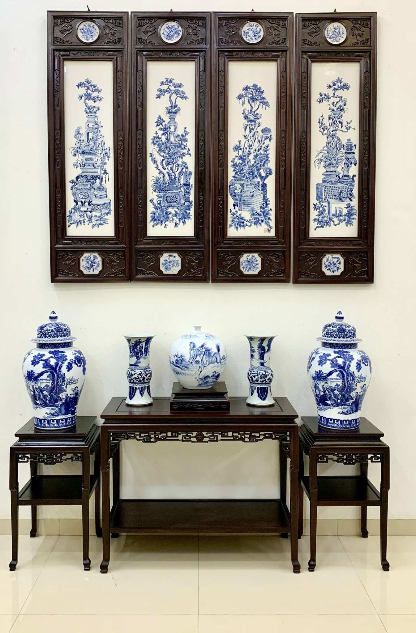 Bàn trang trí gỗ tự nhiên