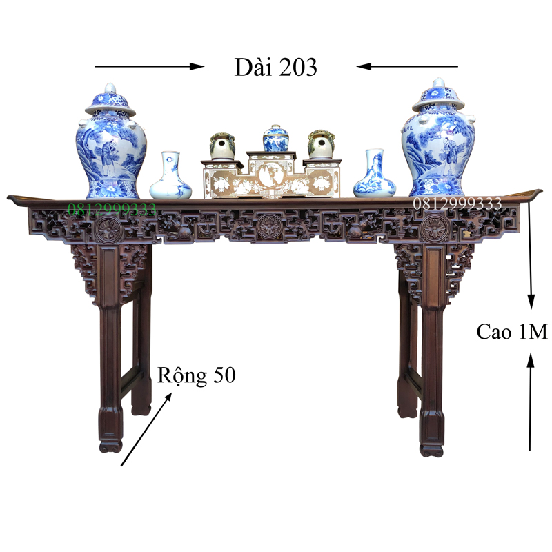 Bàn Bày Đồ Triện Xúc