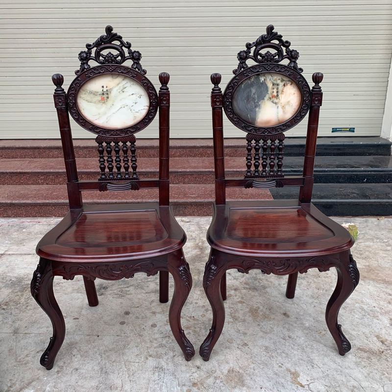 bộ bàn ăn gỗ gụ 4 ghế