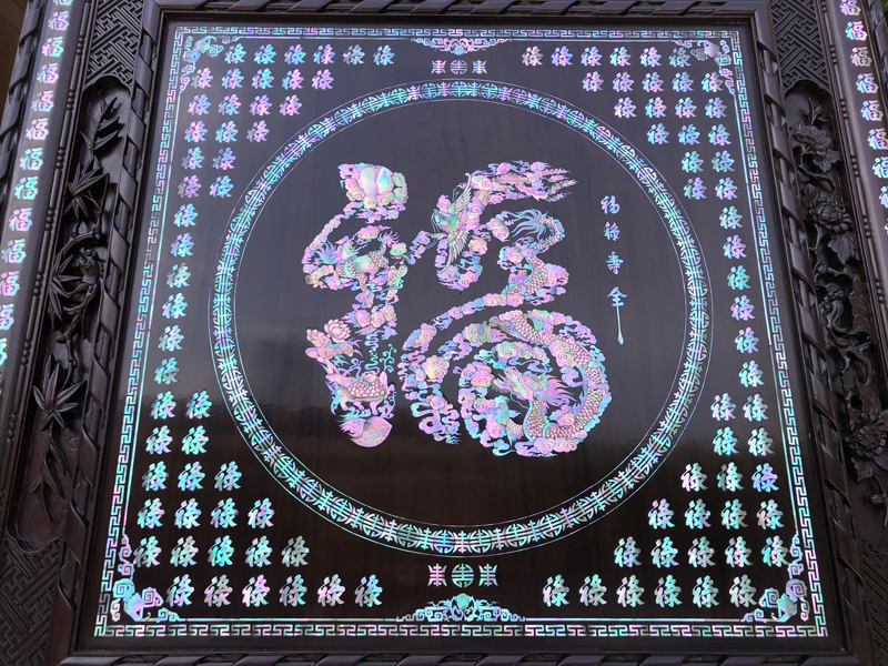 Mẫu tranh cẩn ốc xà cừ đẹp