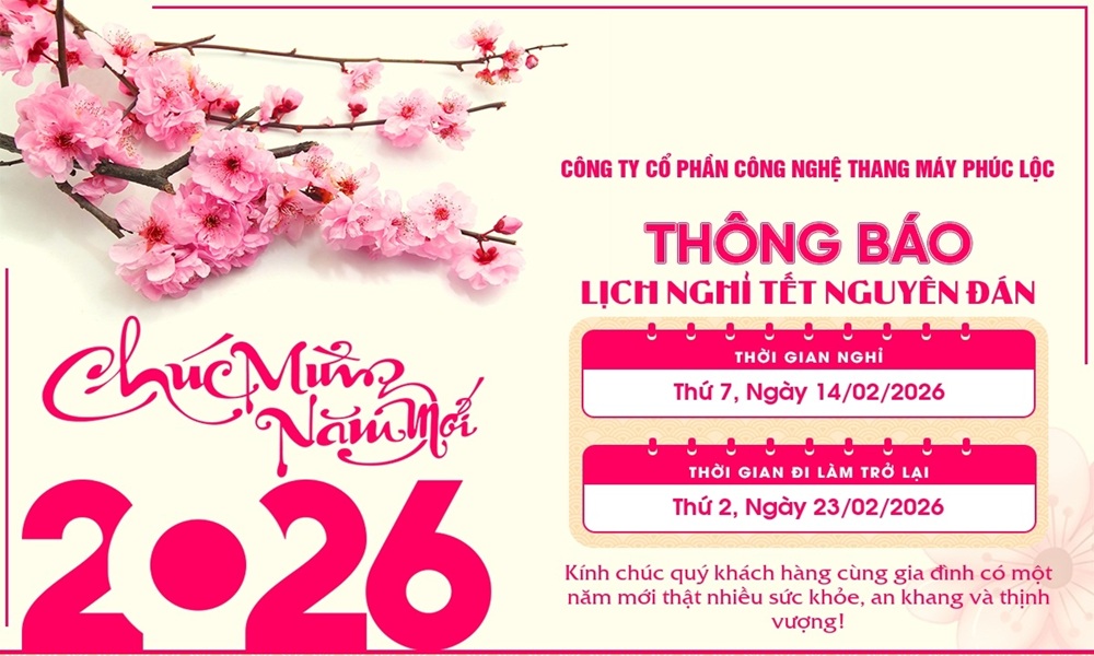 THÔNG BÁO NGHỈ TẾT NGUYÊN ĐÁN 2026
