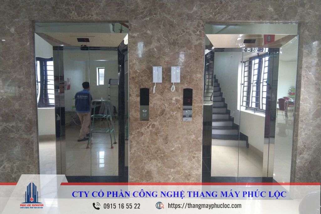 Thang máy 750kg lắp đặt cho nhà hàng tại thành phố Ninh Bình