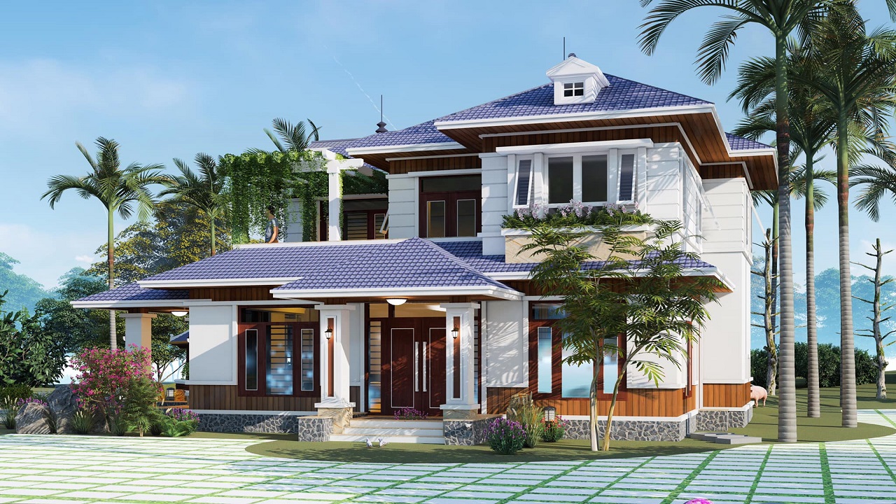 Thiết kế biệt thự mái Thái là một sự kết hợp độc đáo giữa phong cách kiến trúc Thái Lan và hiện đại, mang đến cho ngôi nhà của bạn một vẻ đẹp ấn tượng và đầy phong cách. Hãy cùng nhìn qua những hình ảnh về thiết kế này để đắm chìm trong không gian sống sang trọng và độc đáo.