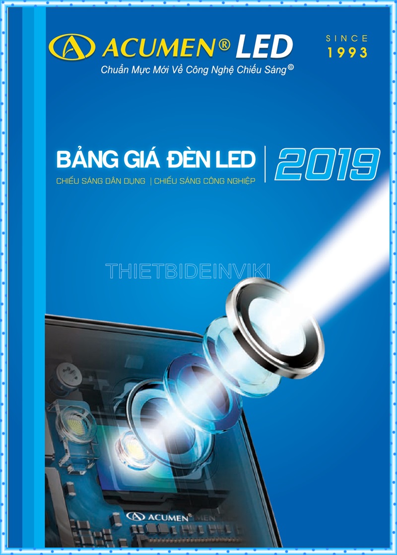 Bảng giá đèn led Acumen mới nhất 2022 1
