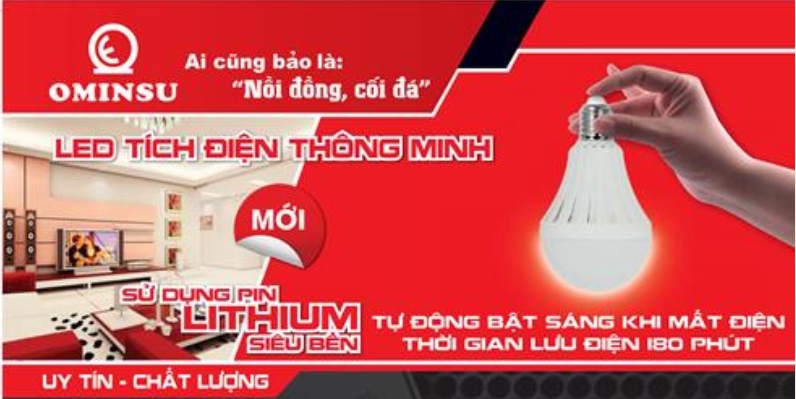 bóng đèn tích điện