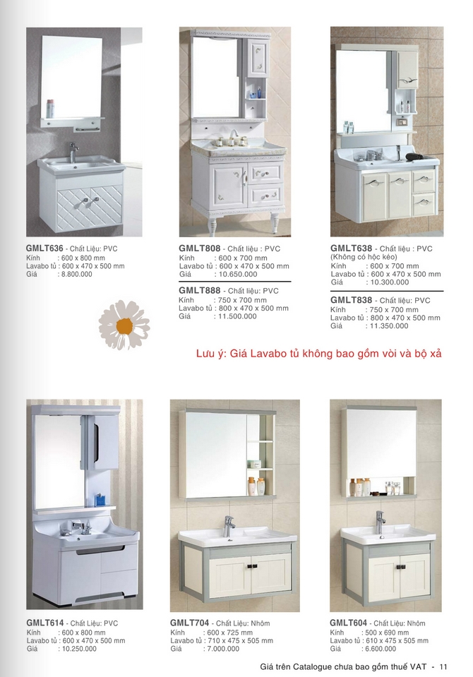 lavabo tủ cao cấp Gama trang 3