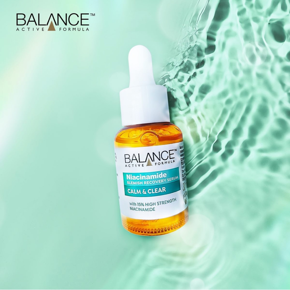 Tinh chất Balance Active Skincare Niacinamide Blemish Recovery Serum Kissme  Cosmetics