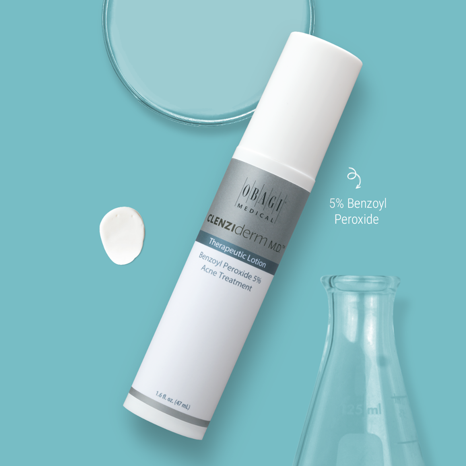 Chấm mụn Obagi CLENZIderm Therapeutic Lotion Benzoyl Peroxide 5% Kissme  Cosmetics
