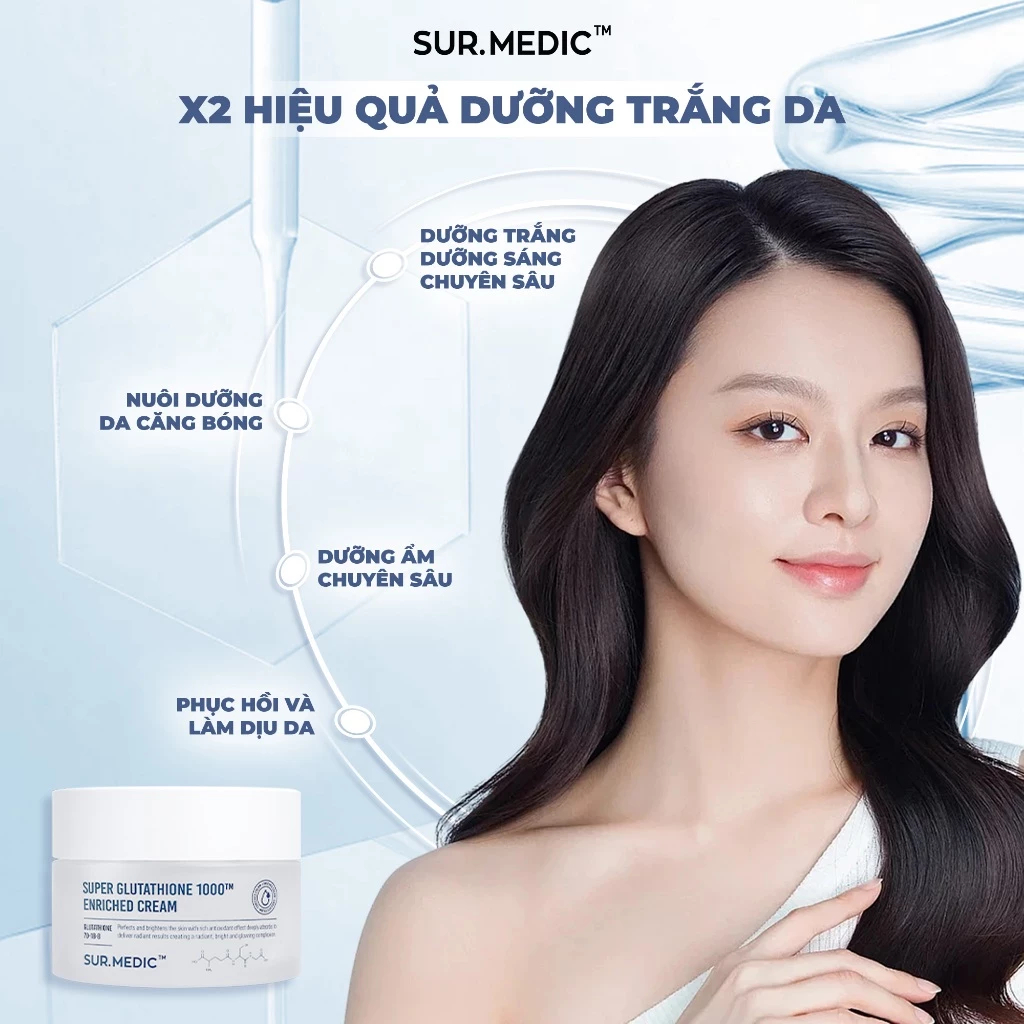 https://myphamkissme.com/kem-duong-sur-medic-super-glutathione-1000tm-enriched-cream-duong-trang-da-50ml