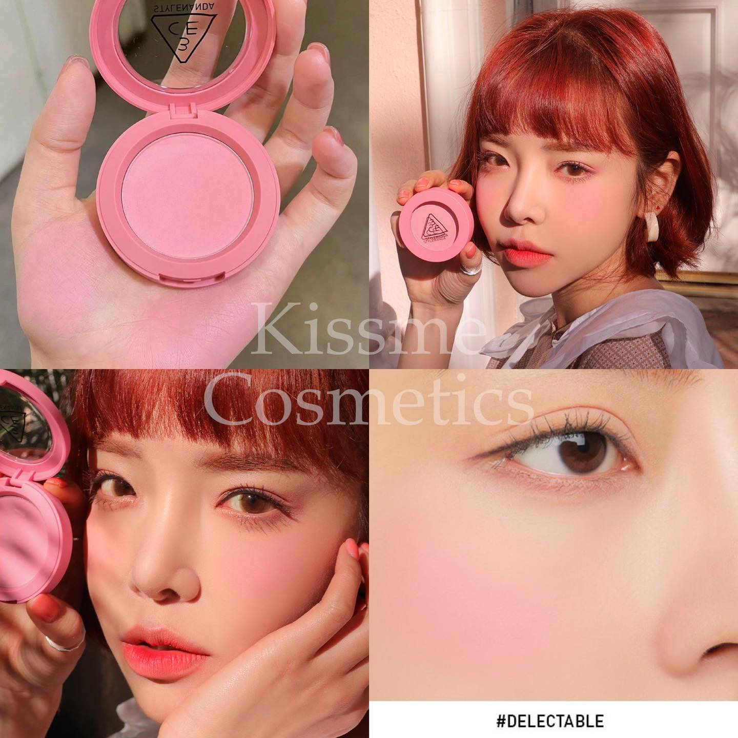 Phấn Má Hồng 3Ce Face Blush Kissme Cosmetics