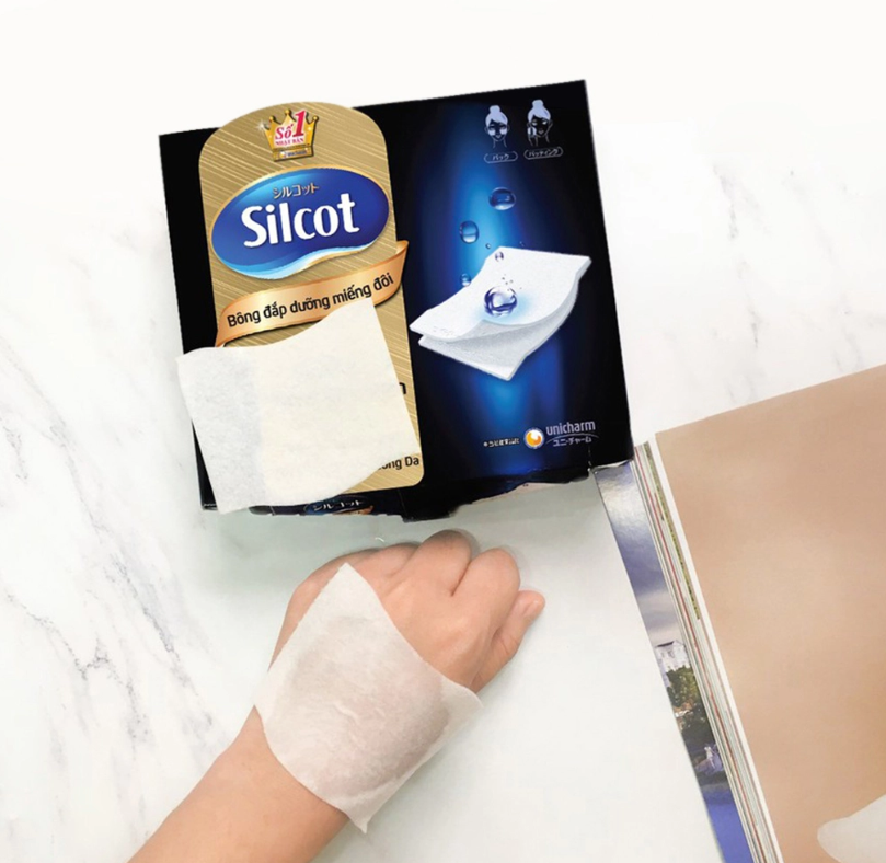 Bông Đắp Dưỡng Silcot Miếng Đôi Hộp 40 Miếng Kissme Cosmetics
