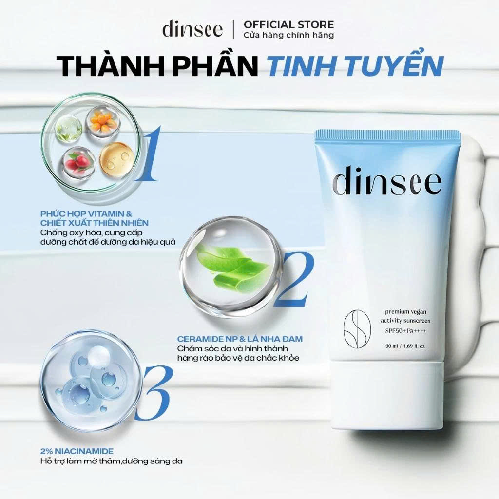 Kem Chống Nắng Dinsee