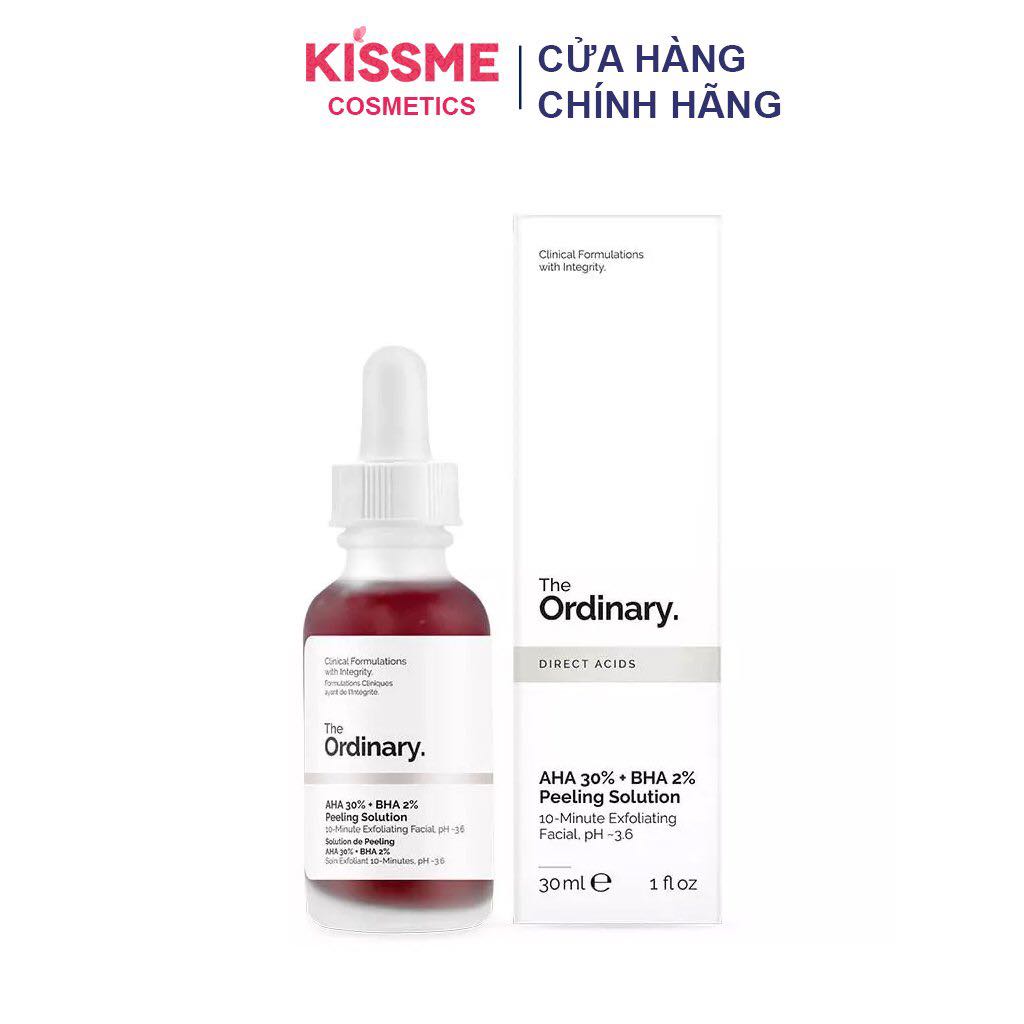 Tẩy Tế Bào Chết Hóa Học The Ordinary AHA 30% + BHA 2% Peeling 30ml