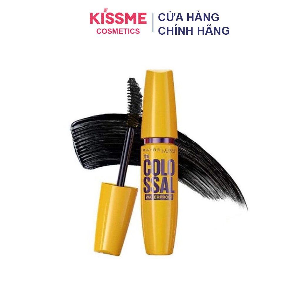 Mascara Maybelline Colossal Waterproof Black 10X