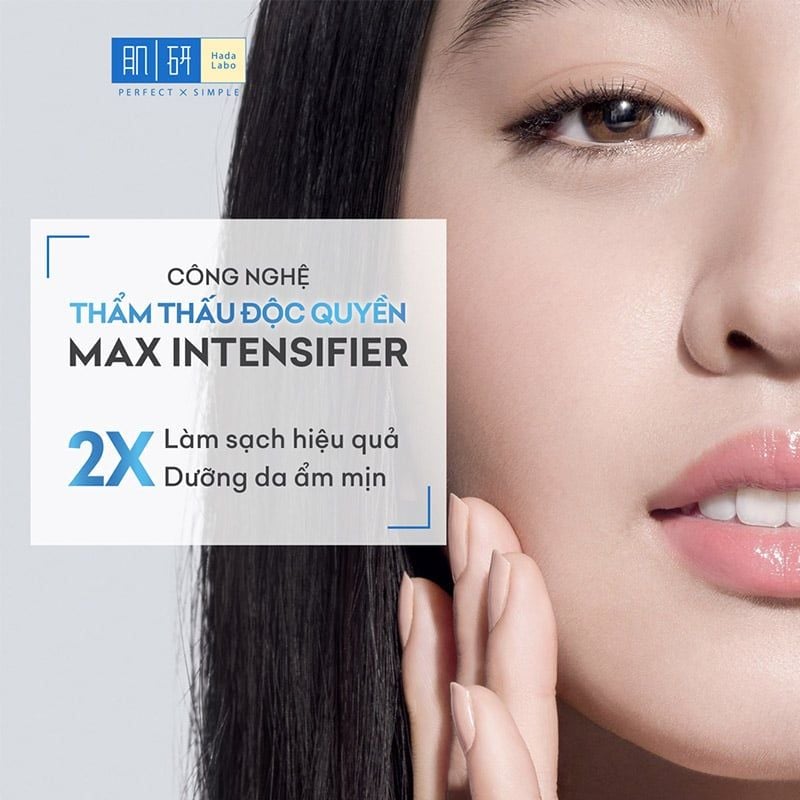 Sữa Rửa Mặt Dưỡng Ẩm Cao Cấp Hada Labo Premium Cleanser