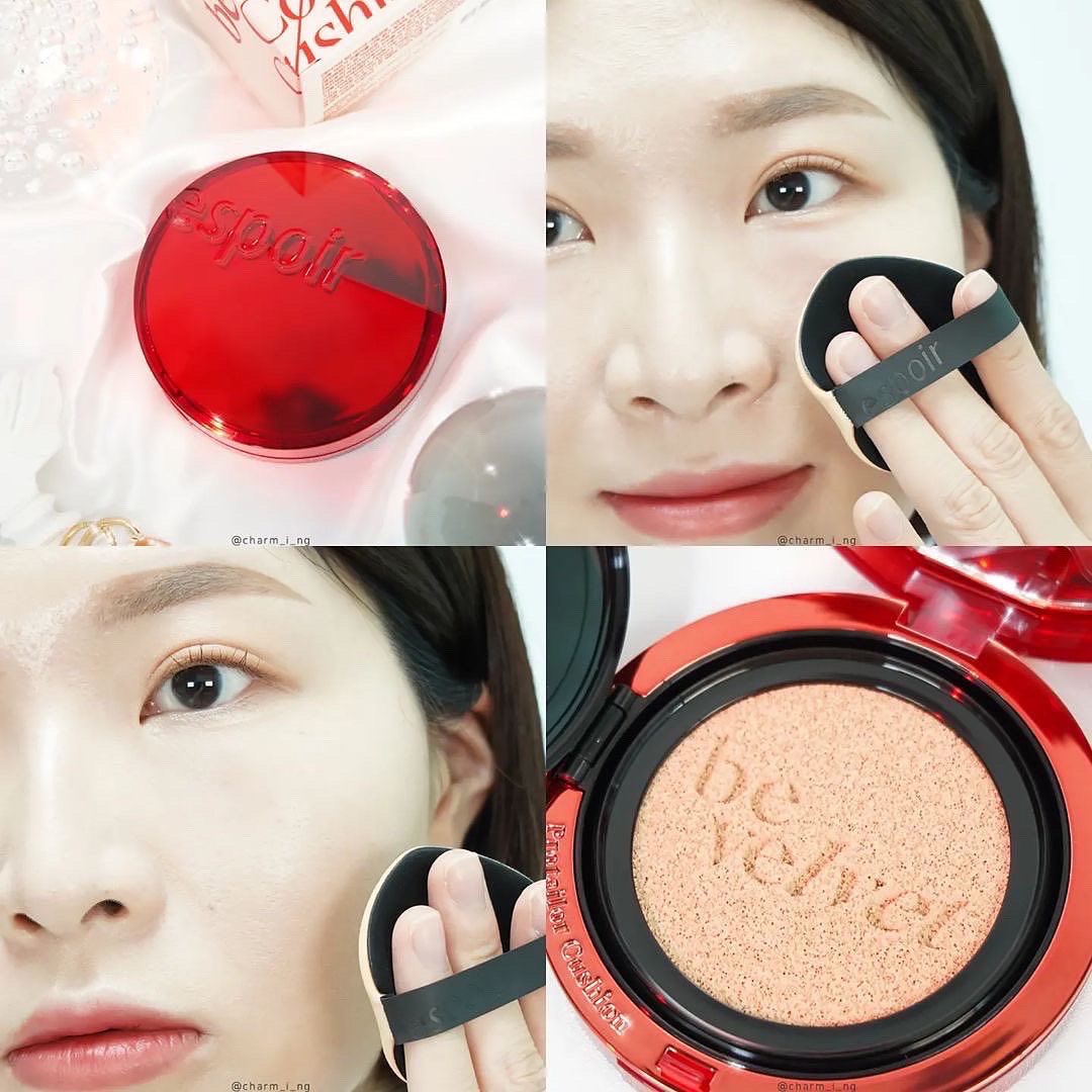 Phấn Nước Che Phủ Hoàn Hảo Espoir Pro Tailor Be Velvet Cover Cushion SPF 34  PA++ (Kèm 1 lõi thay thế)) Kissme Cosmetics