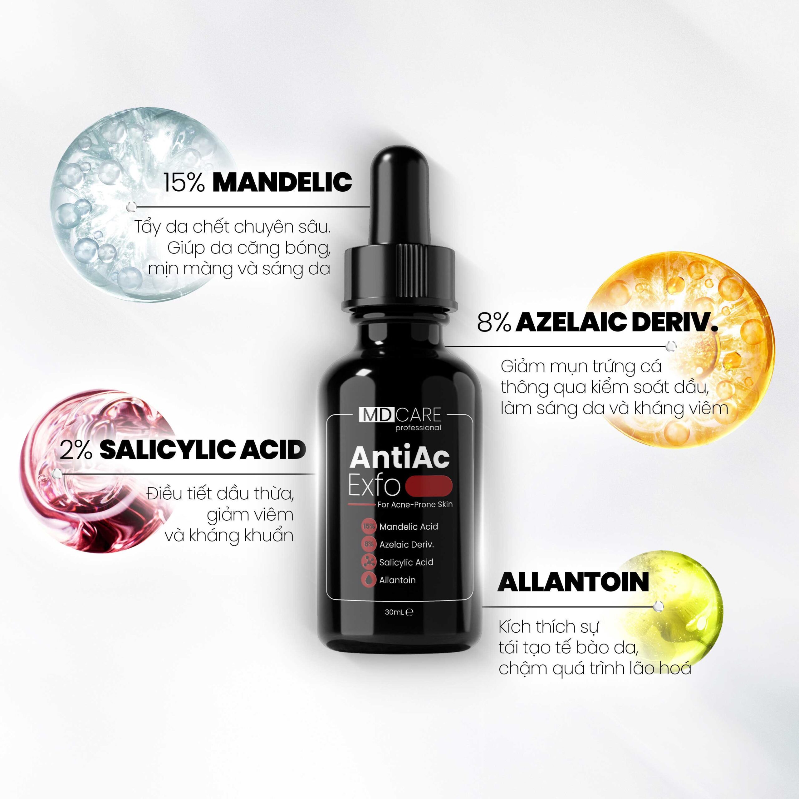 tẩy tế bào chết MD CARE AntiAc Exfo