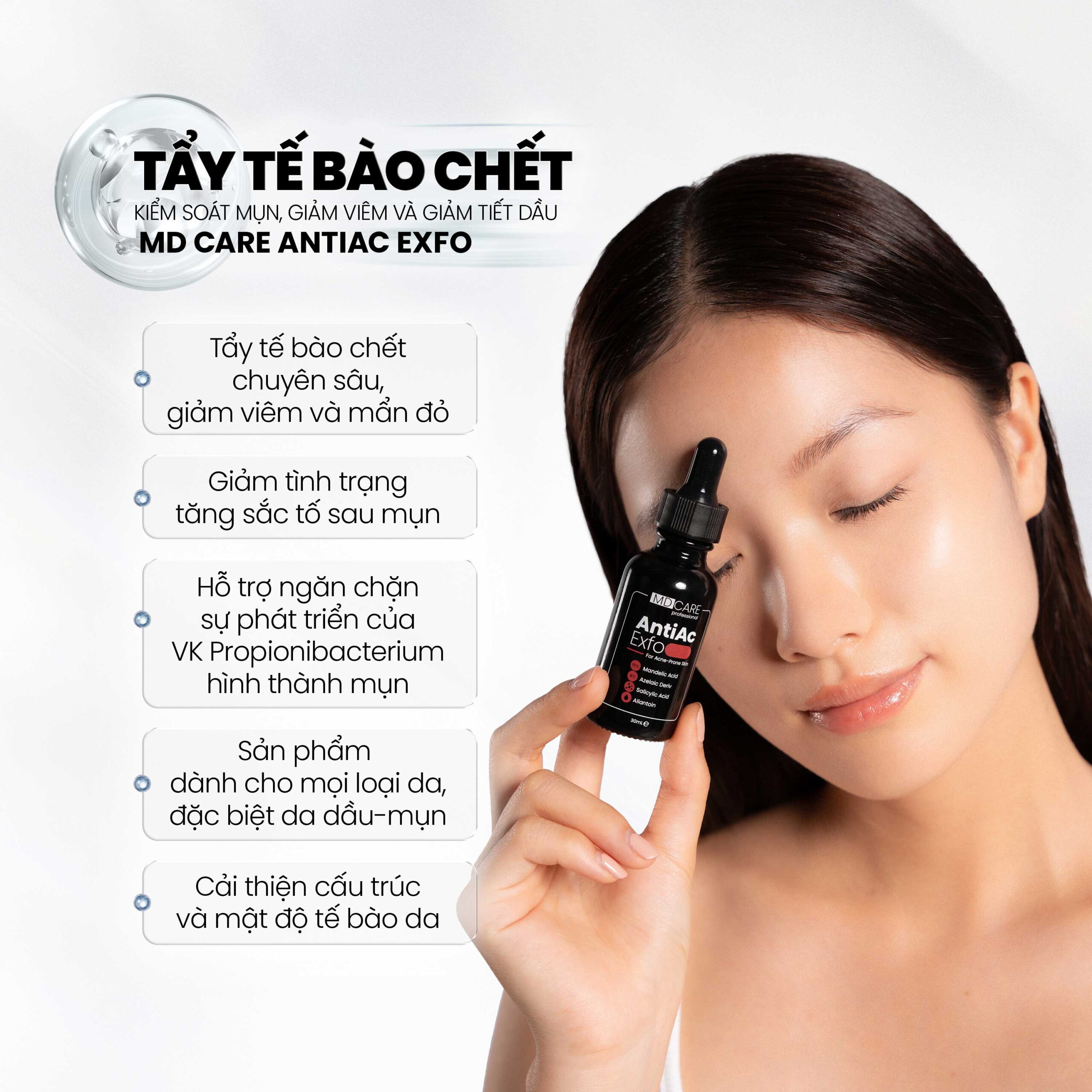 tẩy tế bào chết MD CARE AntiAc Exfo
