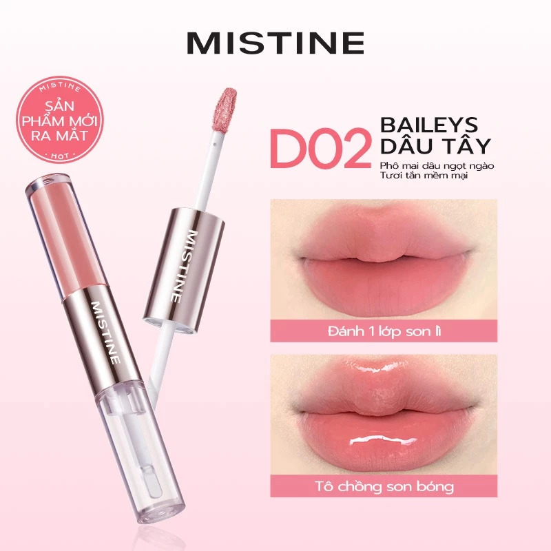 Son 2 đầu MISTINE D02