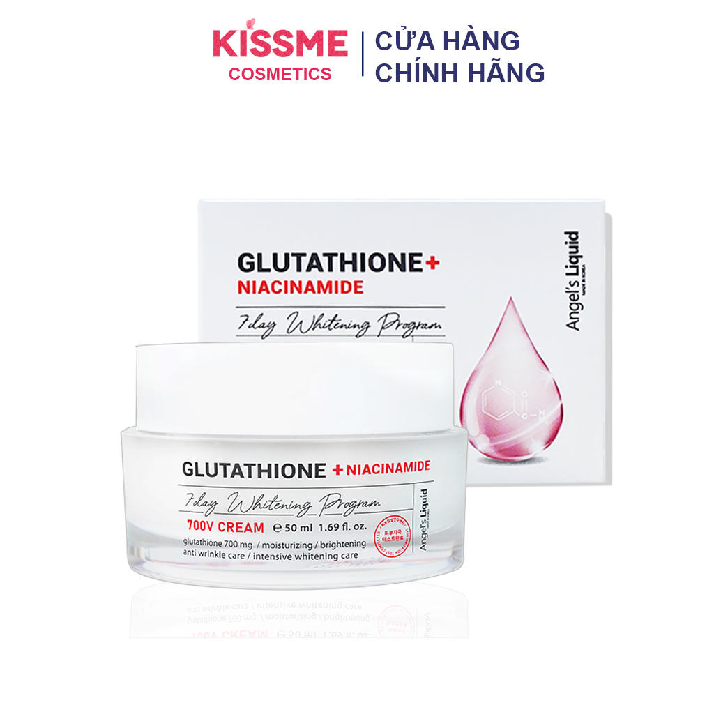 Kem Dưỡng Angel's Liquid Glutathione Plus Niacinamide 700 V Cream 50ml