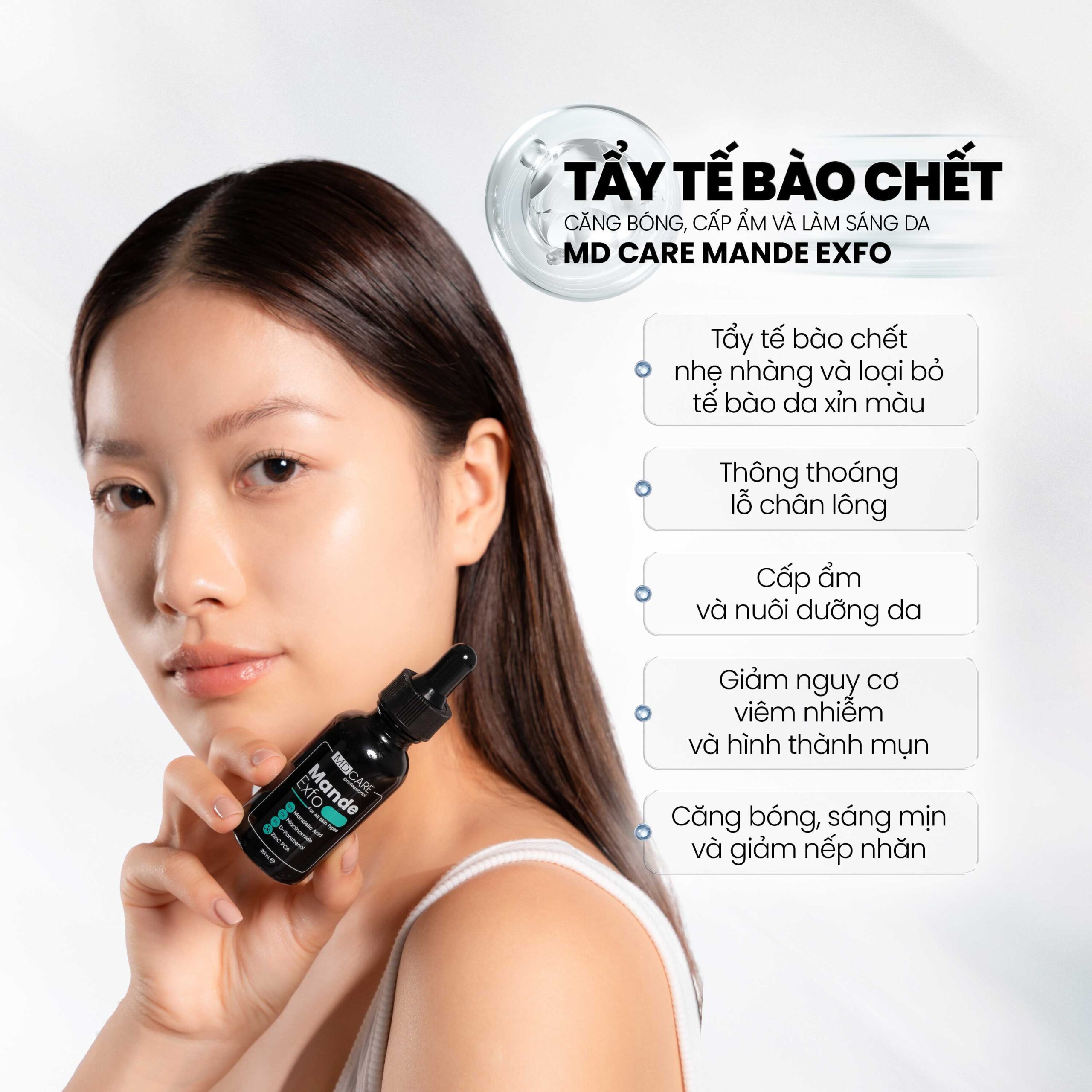 tẩy tế bào chết MD CARE Mande Exfo