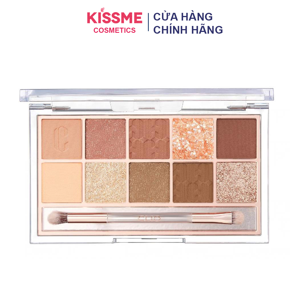 Bảng mắt CLIO Pro Eye Palette - 12 Autumn Breeze In Seoul Forest