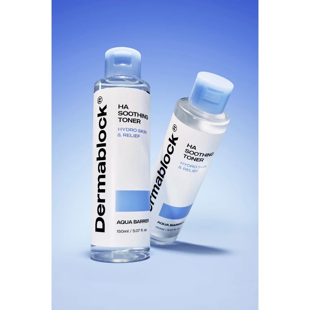 Nước Hoa Hồng Cấp Ẩm, Dịu Da Dermablock HA Soothing Toner