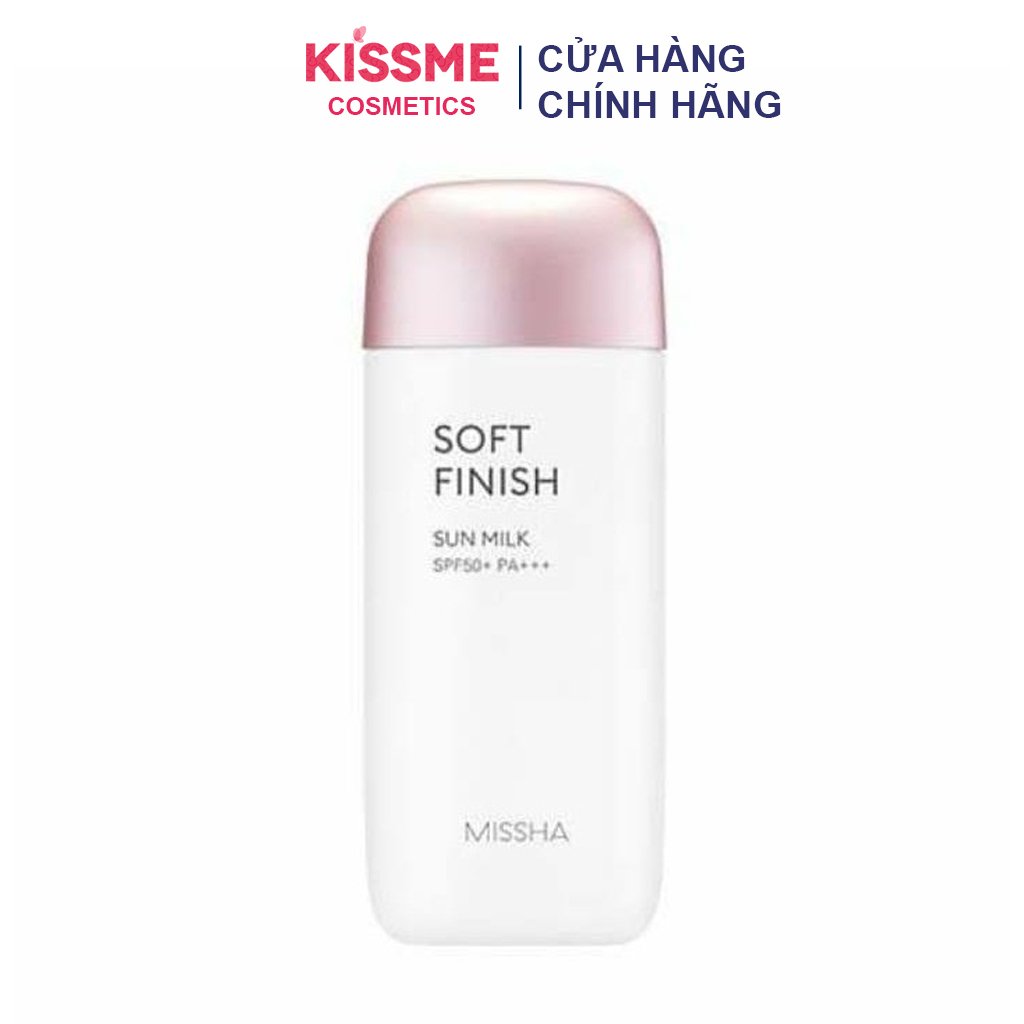 Kem chống nắng dạng sữa Missha All-Around Safe Block Soft Finish Sun Milk SPF50+ PA+++ 70ml