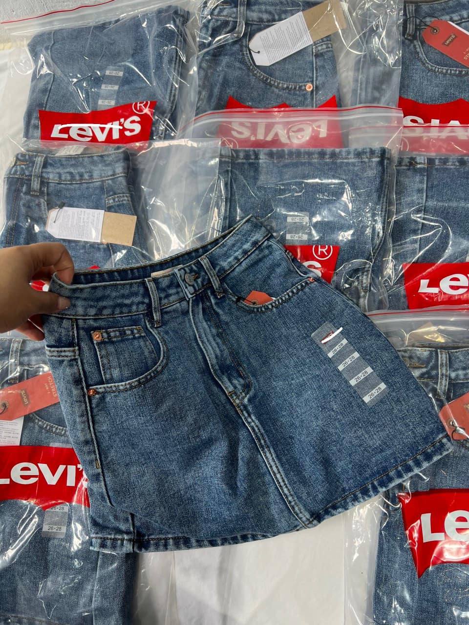 Short Giả Váy Levis