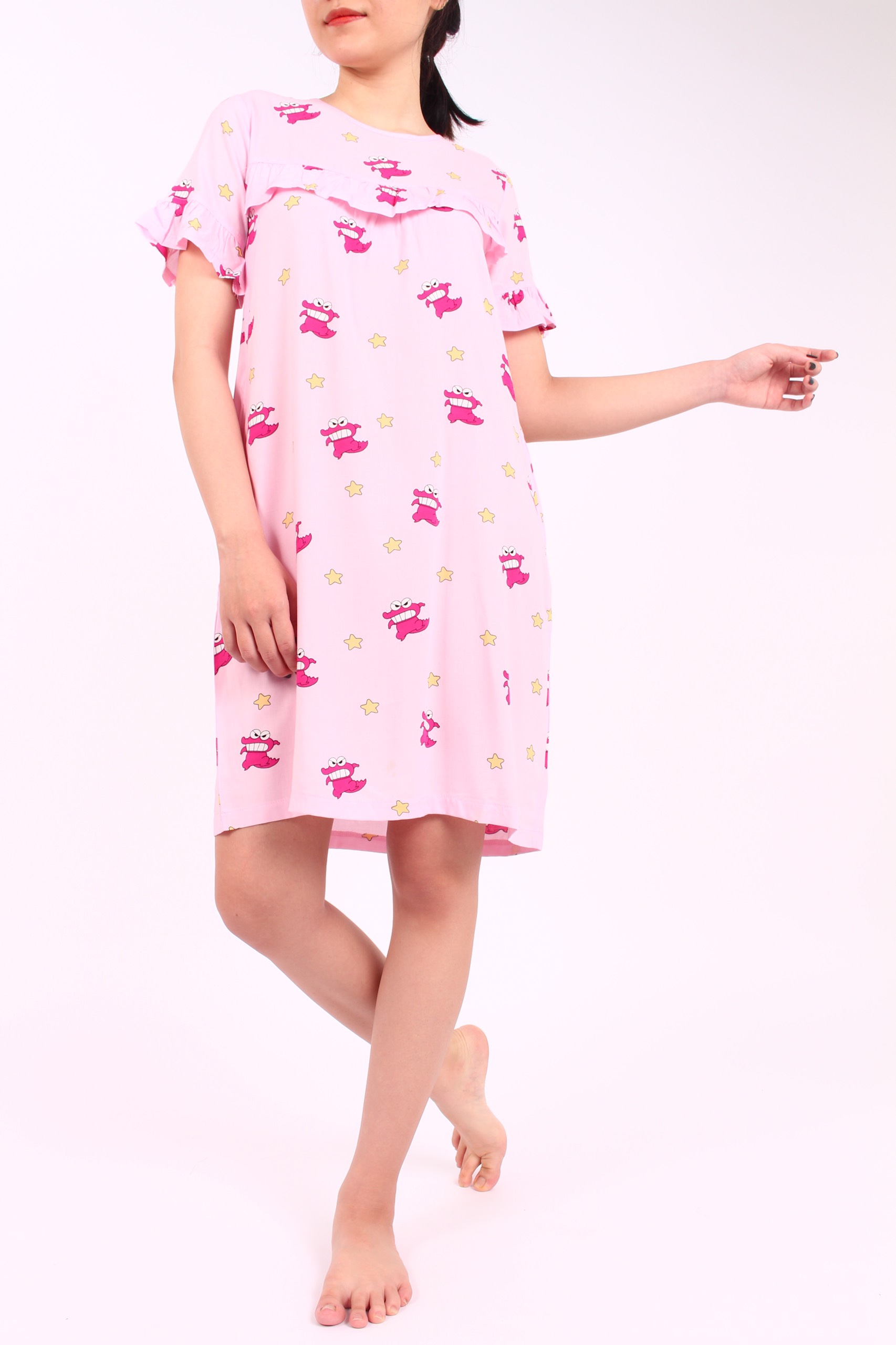 Đầm Viscose Dáng Suông Umi