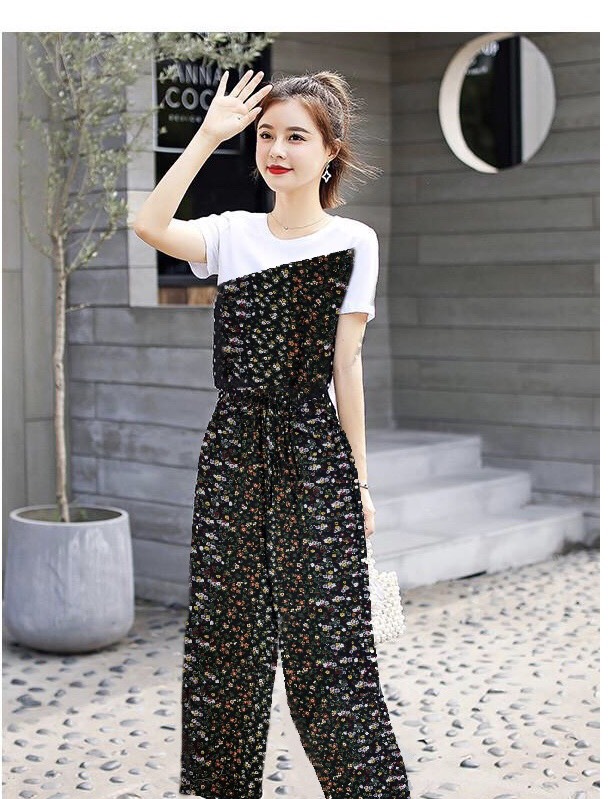 Sét Áo Và Quần Bi Hoa Cati