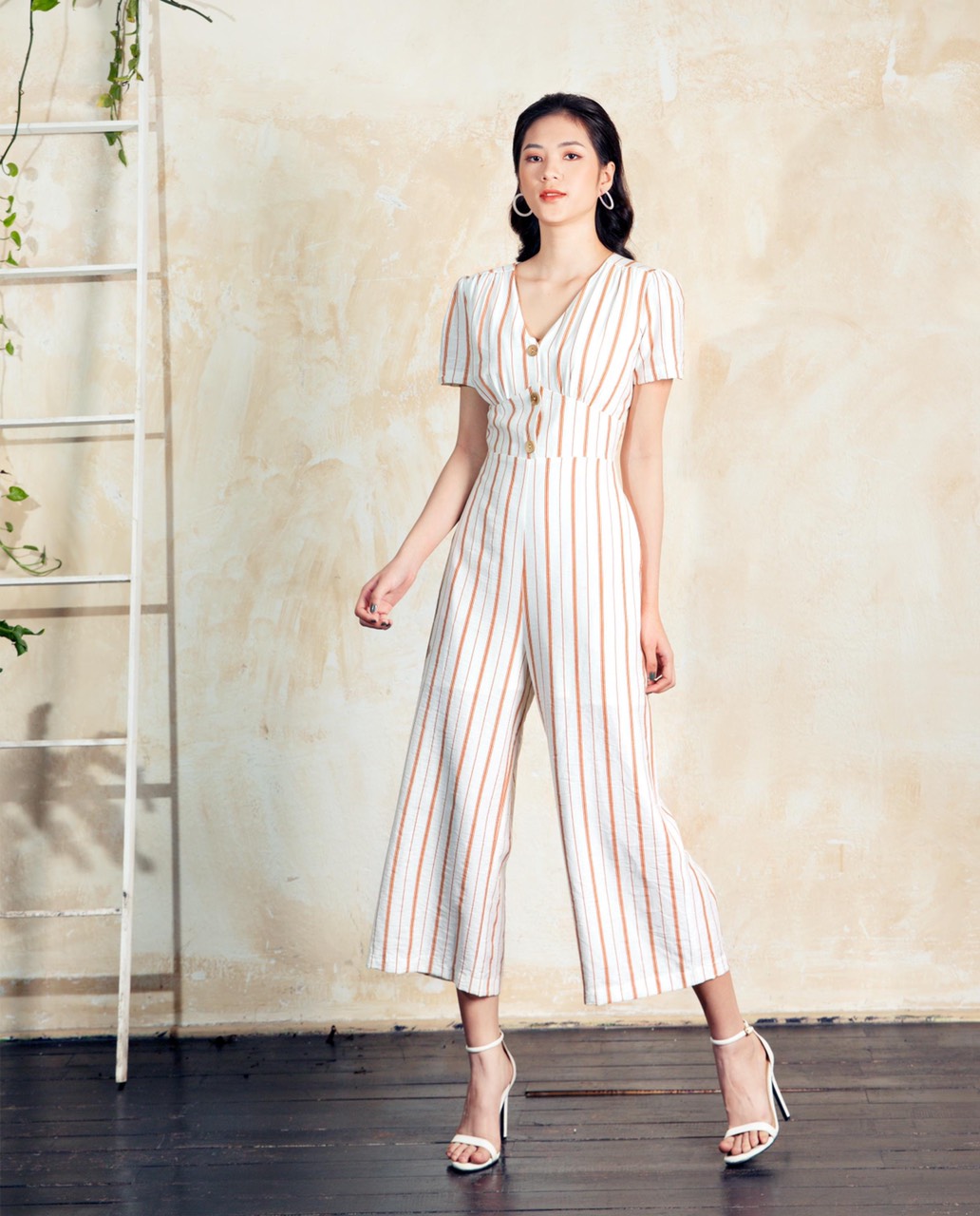 Jumpsuit Thiết Kế Ống Rộng