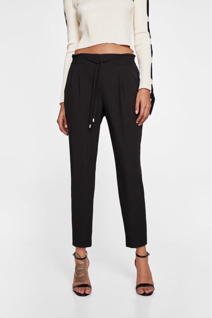 Quần baggy Voan cát Zara