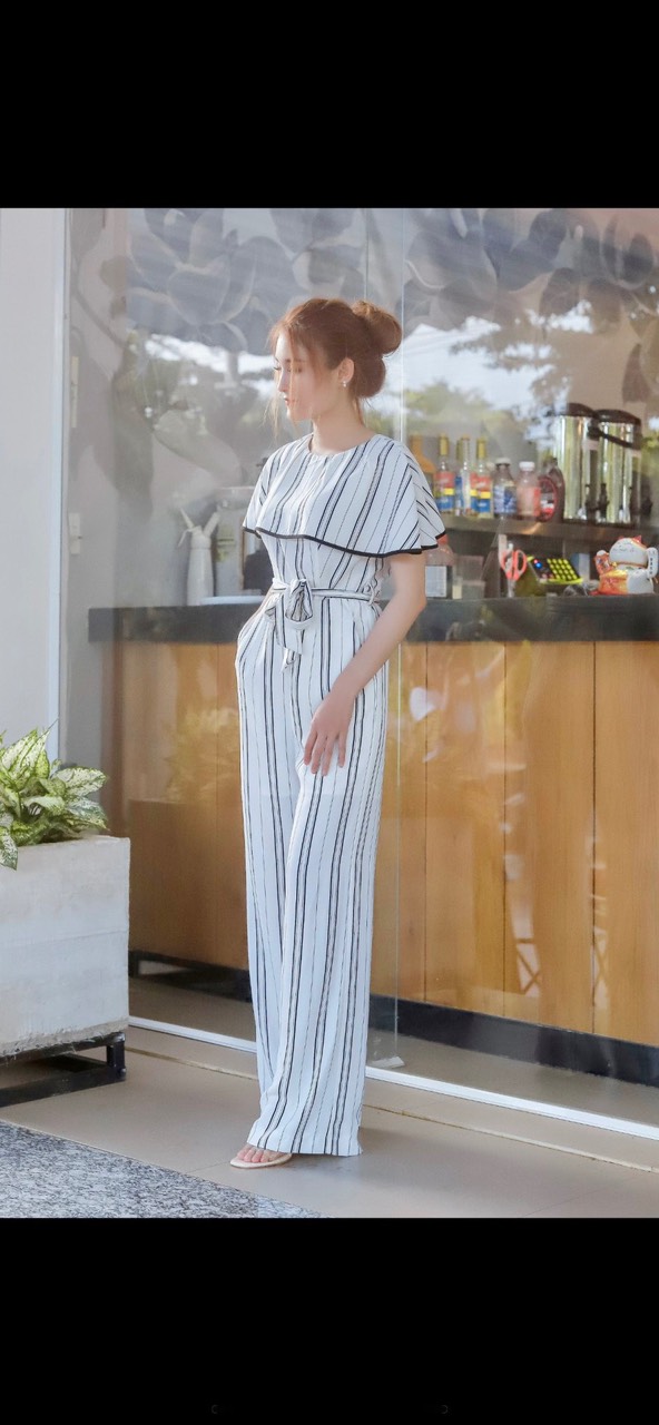 Jumpsuit Ralp Lauren kẻ sọc