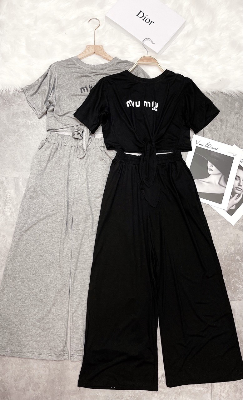 Bộ Cột Eo Miu Miu