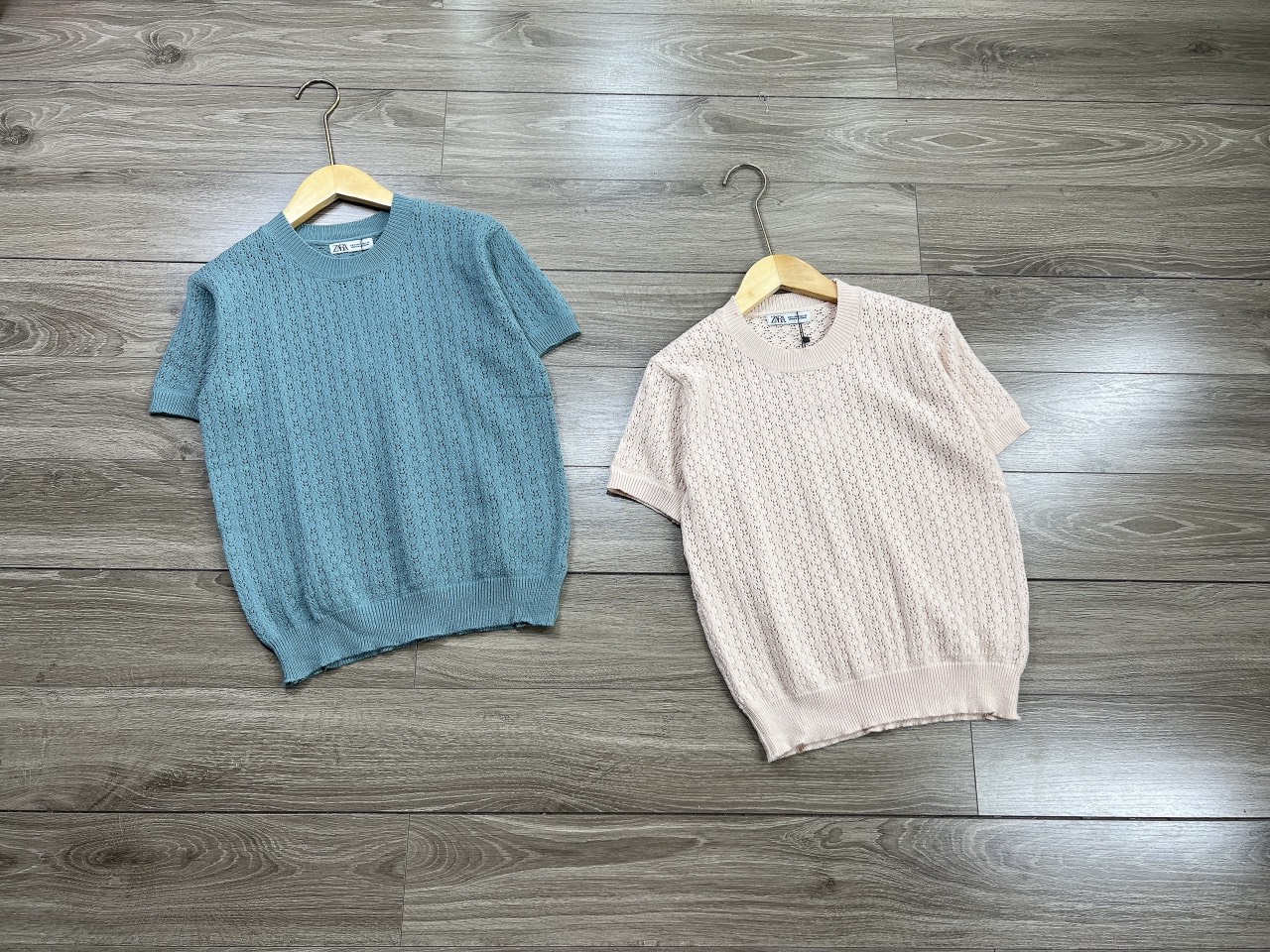 Áo Len Ngắn Tay Zara