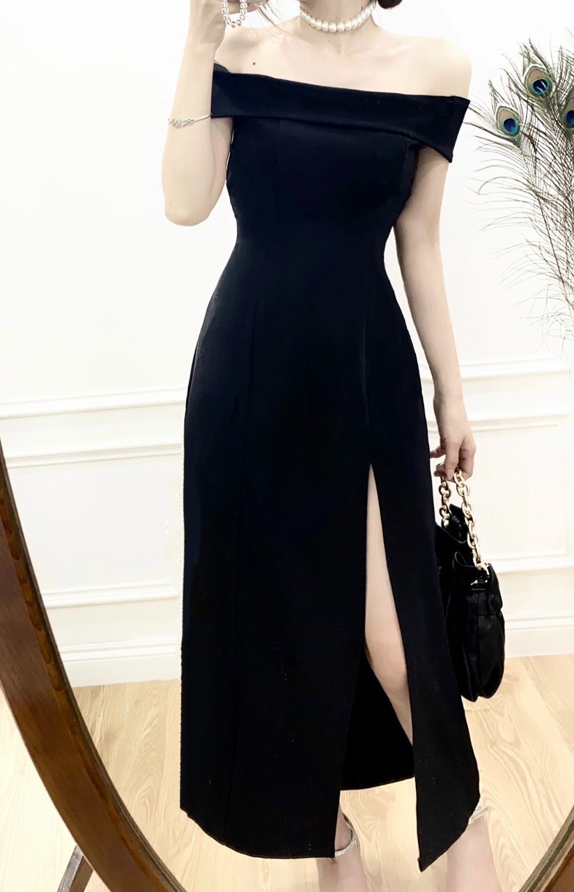 Đầm Trễ Vai Cati