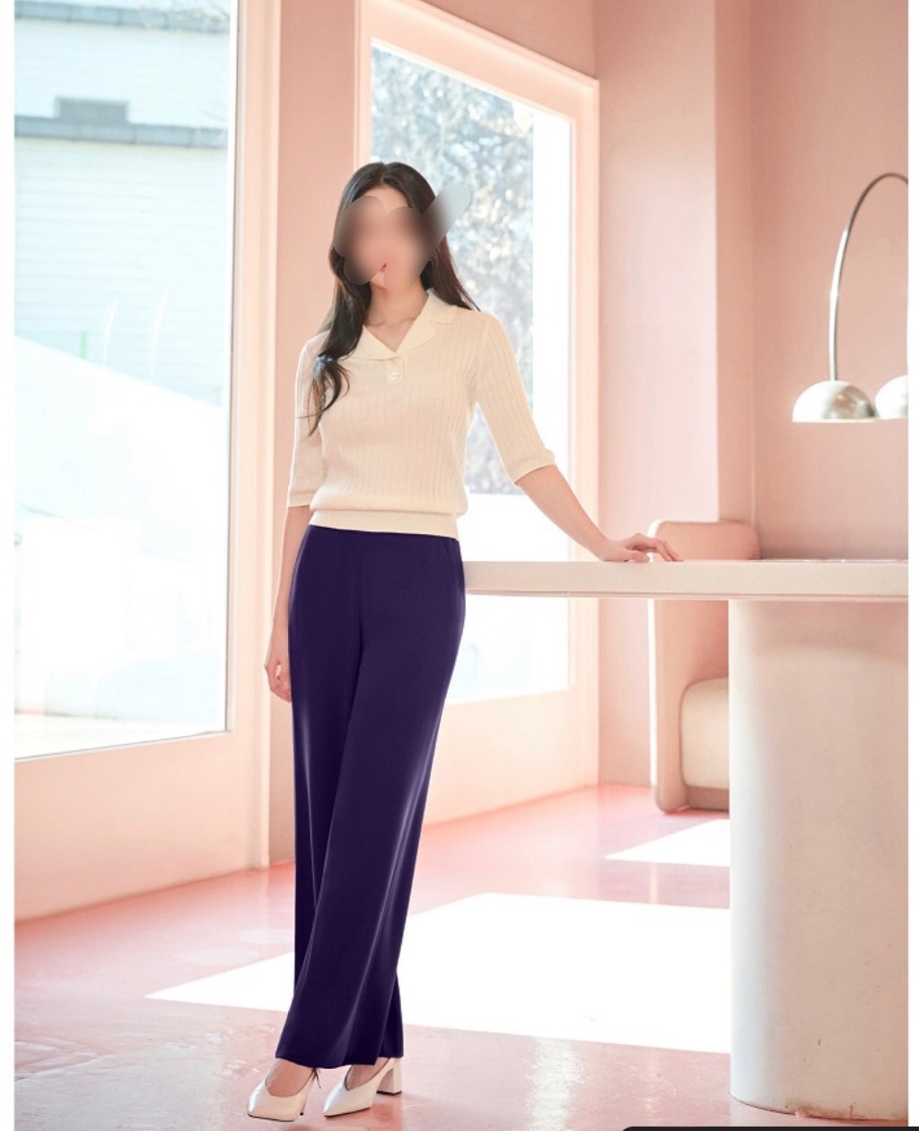 Quần Tây Ống Rộng Xuất Hàn