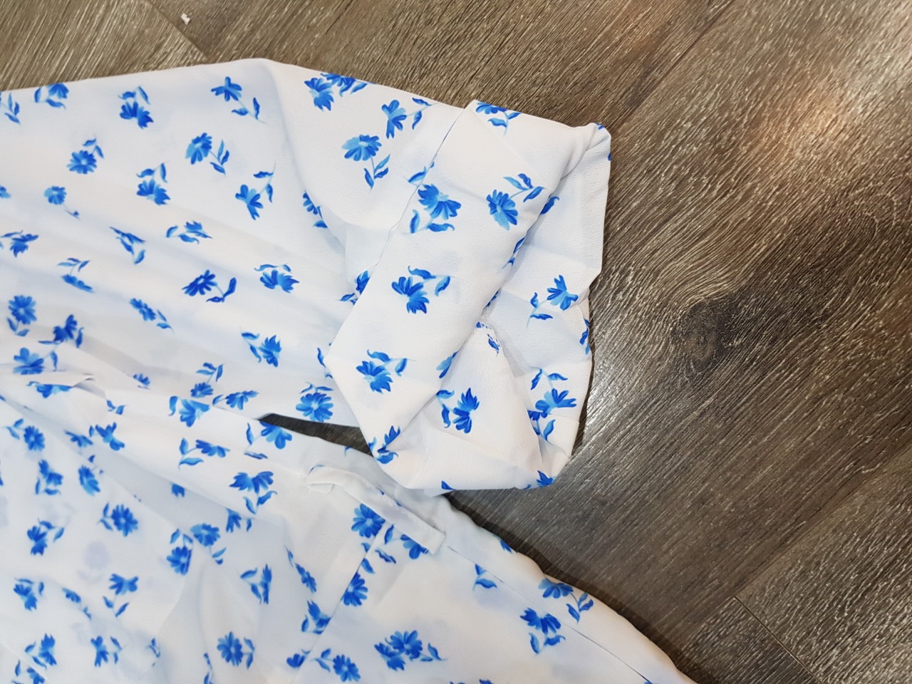 Đầm Suông Hoa Xanh Zara