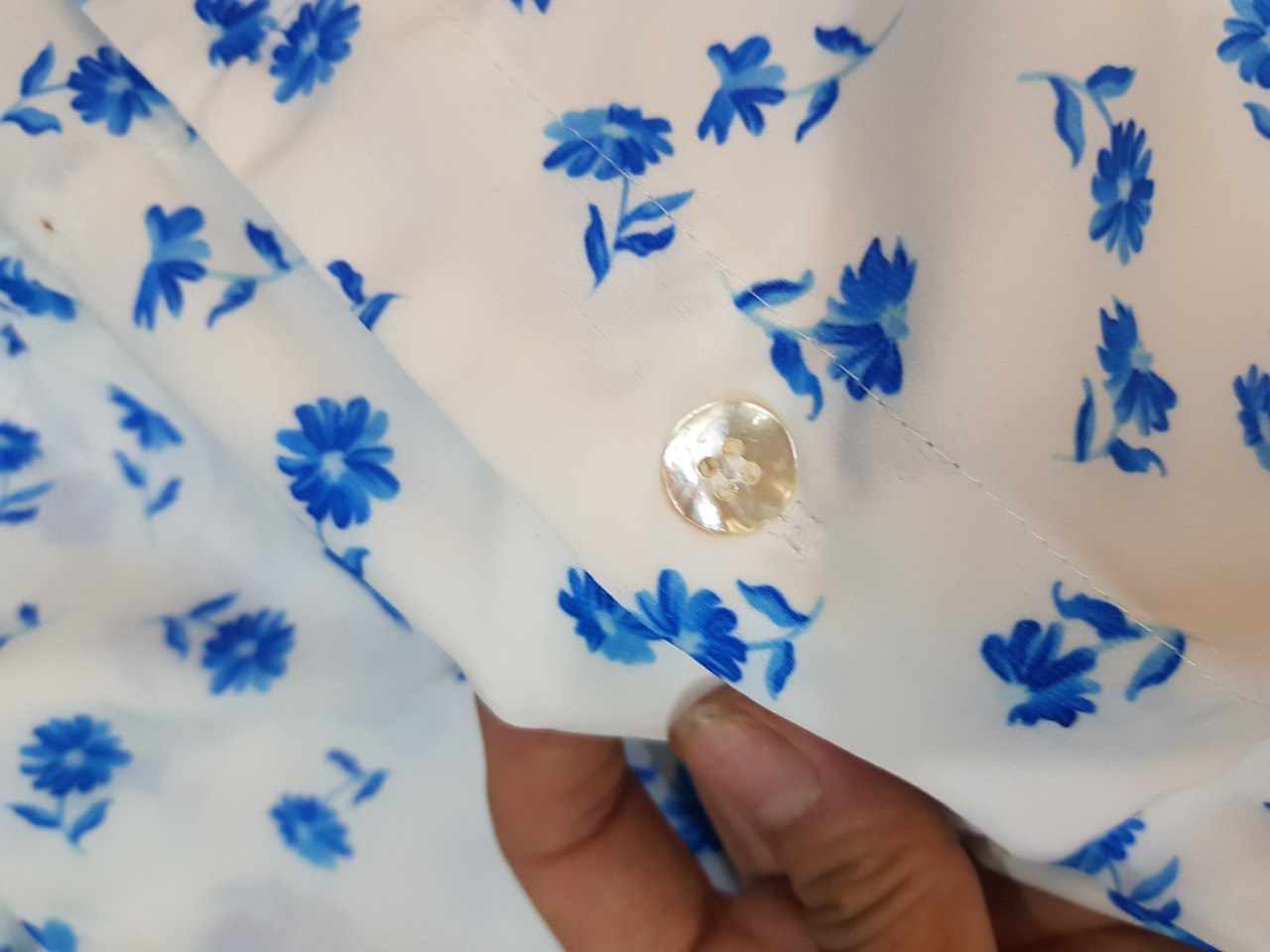 Đầm Suông Hoa Xanh Zara