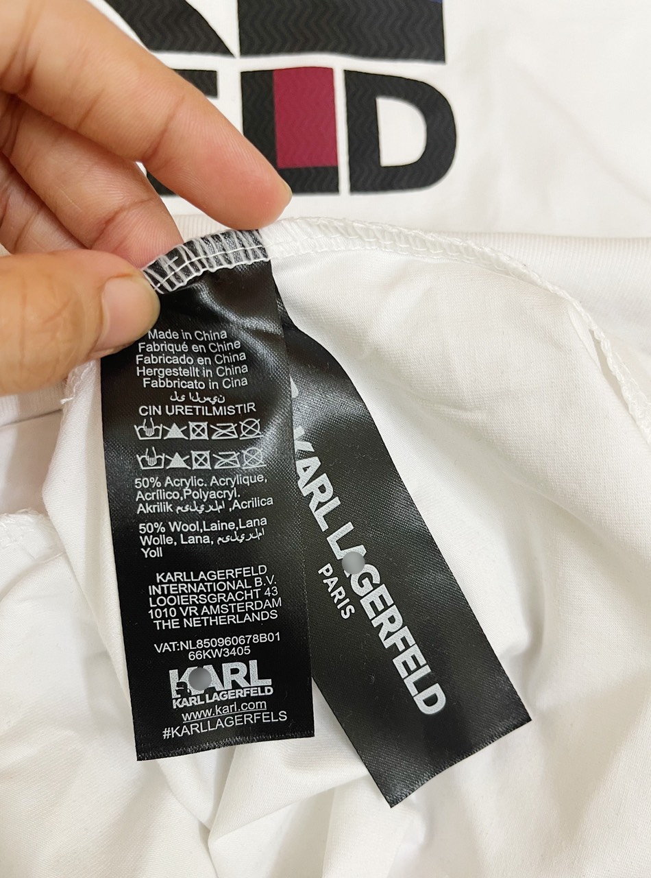 Đầm Thun Bo Gấu Karl